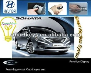 Keyless Go Entry System smartkey car central locking system for Hyundai Sonata 2012