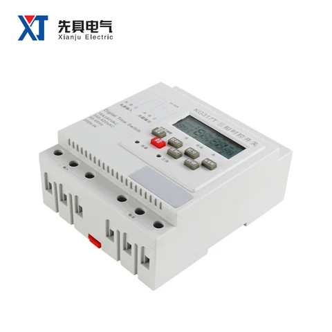 KG317T High Quality Three Phases Motor Timing Control Switch 16 Times on / off Programmable Timer Switch Circulate Weekly Rail