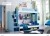 Import Kids Bedroom Sets Colorful Home Furniture E1 Standard Mdf Safety Children Room Furniture OEM Factory Bed Desk Wardrobe Chairs from China