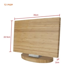 Kitchen Display Stand Bamboo Magnetic Knife Block  Magnetic Knife Holder