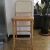 Import KVJ-BS01 solid wood beech rattan dining chair square hoffman restaurant bar stool from China