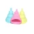 Import Lady Menstruation Folding Sterile Cup Free Sample Female Silicone Period Fda Approved Medical Collapsible Menstrual Cup from China