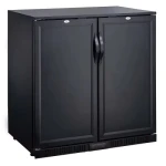 Laptop Cooler Mini Beer Cooler Double Solid Doors Back Bar Cooler