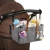 Import large capacity felt hanging diaper bag manufacturer adult baby diaper caddy bag from China