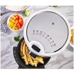 Large Capacity Safe 2.2L Free Oil Touch Screen Control Deep Electric Air Fryer With Timer and Temperature Control