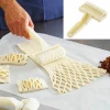 Large Size Pizza Pie Cookie Roller Cutter Pastry Baking Tools Bakeware Embossing Dough Cutter Craft Cooking Tools High Quality