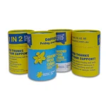 Latest Custom Fancy Cardboard Cylinder Money Box