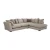 Import Latest Modern Designs  L Shaped Fabric Living Room Furniture Sofa Set from China