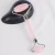 Import latest products massage stone rose quartz stainless steel jade roller facial massage roller from China