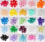 latex 10inch 2.2g Pearl Latex Balloons Pearlized Rubber Balloons New Colors