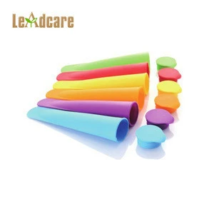 LD-Y017A Custom Made Multi-Color Silicone Ice Cream Popsicle Mold/Ice Cream/Popsicle Mold