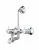 Import Leaves Indian Supplier chrome Plating Shower Faucet Brass Shower Tap Single Lever Modern Shower Mixer from India