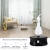 Import led humidifier diffuser Wood and Glass Essential Oil diffuser portable essential oil diffuser from China