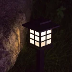 LED Solar Palace Lantern Lamp Outdoor Waterproof Garden Light Patio Pathway Lawn Light for Garden Landscape Lighting