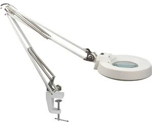 LED/Fluorescent light table magnifier desktop lamp magnifier