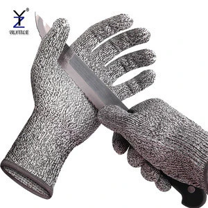 Level 5 cut resistant kitchen gloves, safety gloves cut resistant, cut proof gloves