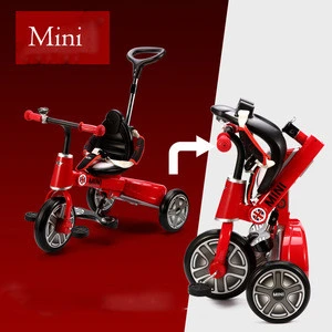 License RSZ3003MB Foot Pedal 3 wheel bike for kids Rubber Gear Brake Lever folding bicycle for kids