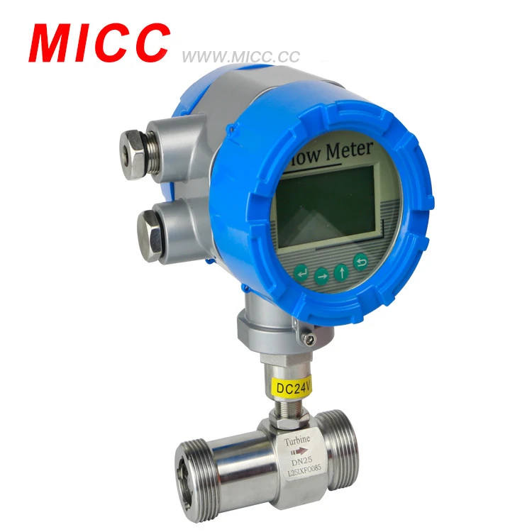 Liquid Turbine Flowmeter electronic flow meter Standard Range