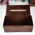 Import Living Room Desk Top Solid Walnut Wooden Material Tissue Box from China