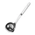 Import Long Handle Kitchenware Separating Oil Soup Ladle Spoon Stainless Steel Material from China