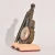 Import Low moq stone powder resin custom violin shape clock figurine with clocks from China
