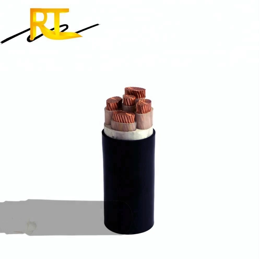 Low Voltage 1/6KV 600V Copper Cable Wire Electrical Multi Core PVC Outer Sheath Power Cable