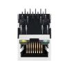 LPJG0926HENL Tab Down 1000 Base-T 1 Port 10p8c PoE+ RJ45 Jack Ethernet Connector RJ45 With Magnetics