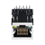 LPJG0926HENL Tab Down 1000 Base-T 1 Port 10p8c PoE+ RJ45 Jack Ethernet Connector RJ45 With Magnetics