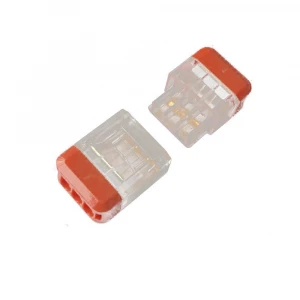 LT-33 3Pin Quick Wire Connector Compact Electrical LED Light Push-in Butt Conductor Terminal Block 450V Accessory