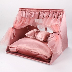 luxury cute creative princess nest cat litter pet dog tent kennel pet supplies wholesale