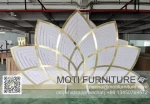 Luxury mandap PVC acrylic wedding decoration backdrop for event stage