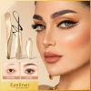 Luxury Private Label Gold Waterproof Liquid Water Based Black Makeup Eyeliner Pencil