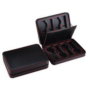 Luxury Pu Gift Kids Oem Packaging Customize Storage Book watch Box Organizer Leather case
