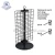 Import magnet stickers keychain rotary rack retail steel display fixture pegboard two-sided counter display rack shelf from China