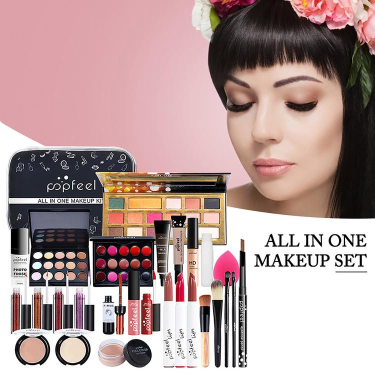 Makeup Set Add Buy Makeup Set With Eyeshadows, Lipstick Concealer, Cosmetics Kit For ...