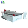Manufacturer digital cnc router artificial leather  automatic oscillating knife cutting machine