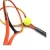 Import Manufacturer Direct Cale Wholesale Net Bag Mini Iron Net Tennis Racket Childrens Entertainment Tennis Racket from China