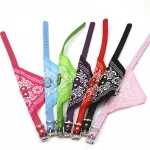 Manufacturer wholesale multi-color Pet cat Triangle Scarf dog bandana collar