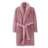 manufacturers custom low price fluffy luxury polyester microfiber bathrobe