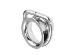 Marine Stainless Steel 5/16 D Ring Thimble | Heavy Duty Round Wire Rope D-Ring | Boat & Marine Applications