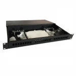 mass production 24 port LC/PC-LC/PC fiber optic patch panel with duplex adapters pigtails