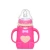 Maternal Supplies Newborn Wide-caliber Bottles Anti-fall Anti-flatulence Handle Baby Feeding Glass Bottle E0030