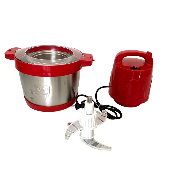 Meat Grinder Electric Stainless Steel Large Capacity Multifunctional Automatic Small Food Processing Machine Grinder Meat