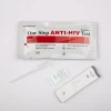 Medical Diagnostic High Quality Aids Colloidal Gold HIV 1+2 blood rapid test kit