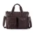 Import Men Quality Leather Antique Retro Business Briefcase 15.6&quot; Laptop Case Attache Portfolio Bag One Shoulder Messenger Bag B260 from China