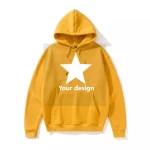 Men's Custom Hoodie Pullover Men New Design Printing Embroidery Hoodies Wholesalers