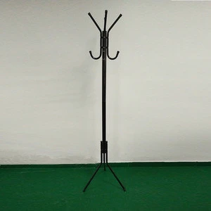 Metal Durable And Beautiful Colors Tree Shaped Coat Rack With Plastic Parts