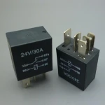 mini auto relay 24v 30a 5pin