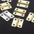 Import Mini Cabinet Hinges Furniture Fittings Decorative Small Door Hinges for Jewelry Box Furniture Hardware 18*16mm from China