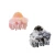 Import Mini Hollow Fashion semi circle arch small hair clip claws custom stone acrylic Acetate marble look hair claw Clips from China